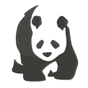 Panda Machine Embroidery Design