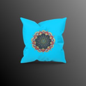 Colourful Flower Mandala Machine Embroidery Design