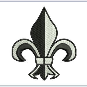 Fleur De Lys Machine Embroidery Design