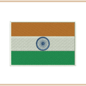 Indian Flag Machine Embroidery Design