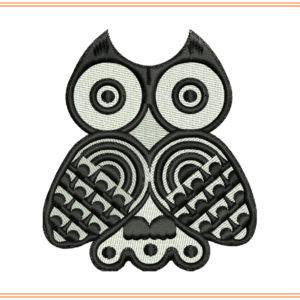 Owl Machine Embroidery Design