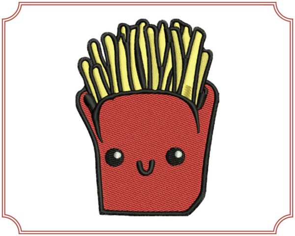 Fries Machine Embroidery